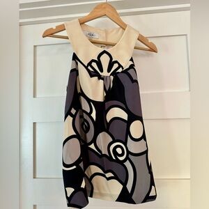 Tibi mod sleeveless blouse